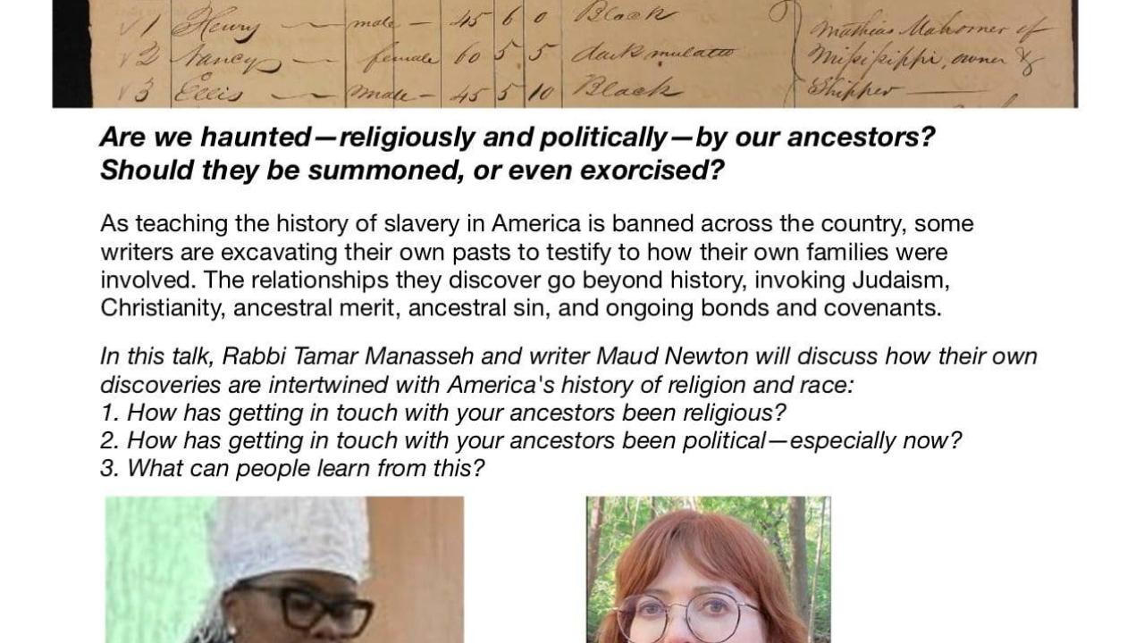 Ancestor Trouble: A Political and Religious Dialogue