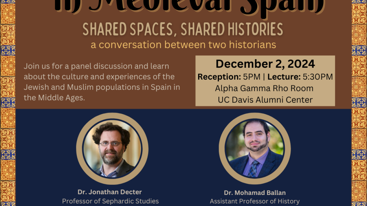 flier for shared histories event